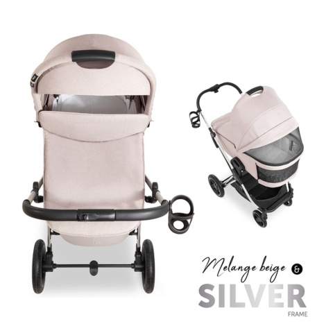 HAUCK VISION X PRAM Gondola do wózka Vision X - MELANGE BEIGE