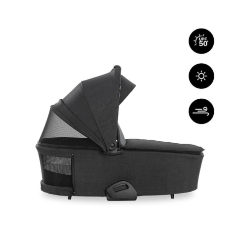 HAUCK VISION X PRAM Gondola do wózka Vision X - MELANGE BLACK