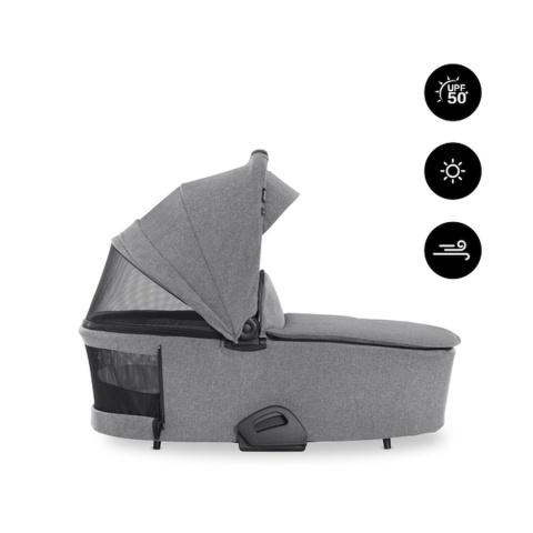 HAUCK VISION X PRAM Gondola do wózka Vision X - MELANGE GREY