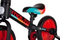 Rowerek biegowy Molto Leggero z opcją + pedały + kółka boczne czerwony