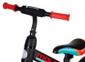 Rowerek biegowy Molto Leggero z opcją + pedały + kółka boczne czerwony