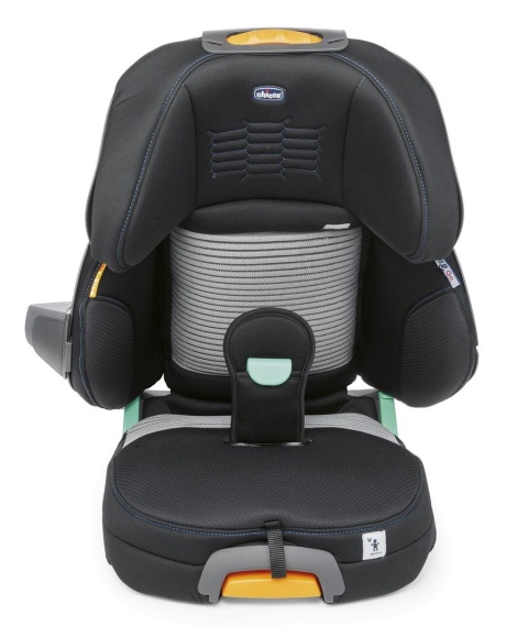 FOLD&GO I-SIZE AIR Chicco 100-150cm 3lata+ fotelik samochodowy - BLACK AIR