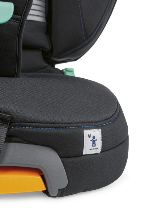 FOLD&GO I-SIZE AIR Chicco 100-150cm 3lata+ fotelik samochodowy - BLACK AIR