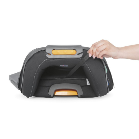 FOLD&GO I-SIZE Chicco 100-150cm 3lata+ fotelik samochodowy - BLACK