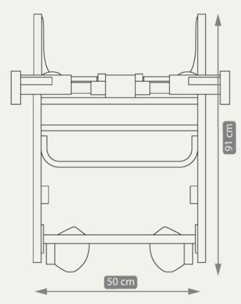 PREVIO Camarelo 2w1 wózek wielofunkcyjny Polski Produkt kolor - PR 2