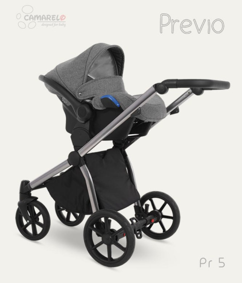 PREVIO Camarelo 3w1 wózek wielofunkcyjny z fotelikiem KITE 0-13kg Polski Produkt kolor - PR 5