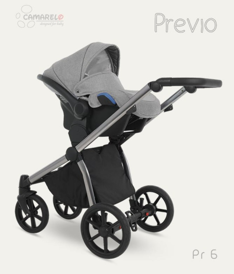 PREVIO Camarelo 3w1 wózek wielofunkcyjny z fotelikiem KITE 0-13kg Polski Produkt kolor - PR 6