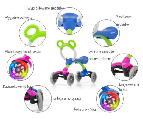 Pojazd Orion Flash red (1745, Milly Mally)