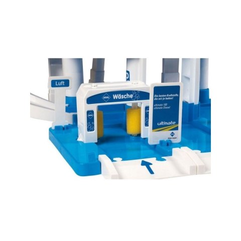 Wader QT Duży 4-poziomowy Parking Garaż Myjnia Aral + 3 AUTKA