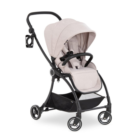 HAUCK COLIBRI Ultralekki wózek spacerowy 6,9 kg ładowność do 25 kg - MELANGE BEIGE