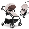 HAUCK COLIBRI Ultralekki wózek spacerowy 6,9 kg ładowność do 25 kg - MELANGE BEIGE