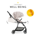 HAUCK COLIBRI Ultralekki wózek spacerowy 6,9 kg ładowność do 25 kg - MELANGE BEIGE