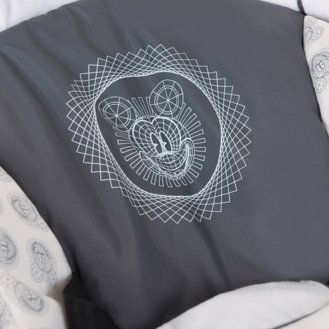 HAUCK LEISURE Leżaczek 0-9 kg wibracje dźwięki zabawki - MICKEY COOL VIBES