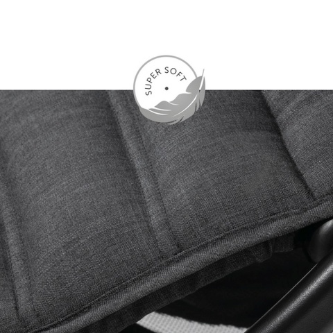 HAUCK UPTOWN DUO Podwójny wózek spacerowy - MELANGE BLACK