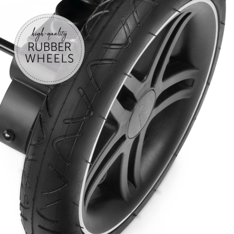 HAUCK UPTOWN DUO Podwójny wózek spacerowy - MELANGE BLACK