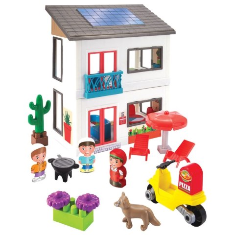 Ecoiffier Nowoczesna Willa Dwupoziomowy Dom