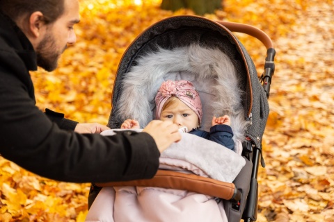 INDIANA Sensillo śpiworek z polarem - INDIANA ASH