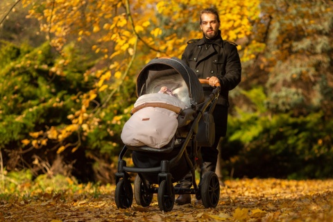 INDIANA Sensillo śpiworek z polarem - INDIANA ASH