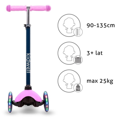 UNO Kidwell Hulajnoga balansowa - VIOLET