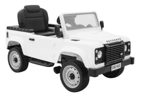 Duży Gokart Land Rover Discovery Biały