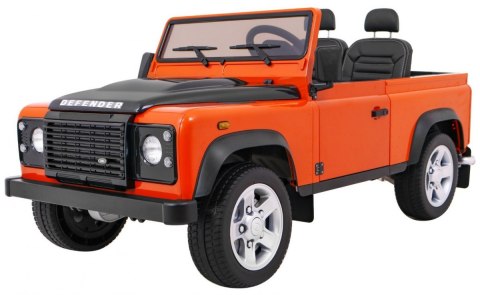 Pojazd Land Rover DEFENDER Pomarańczowy