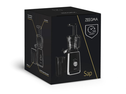 ZEEGMA SAP Wyciskarka wolnoobrotowa do soków