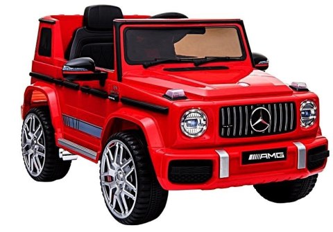 Auto na akumulator Mercedes G63 Czerwony Lakier BBH-002