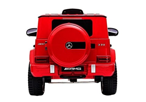 Auto na akumulator Mercedes G63 Czerwony Lakier BBH-002
