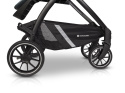 CROX PRO Euro-Cart 2w1 wózek wielofunkcyjny do 22 kg z miękką gondolą - Coal