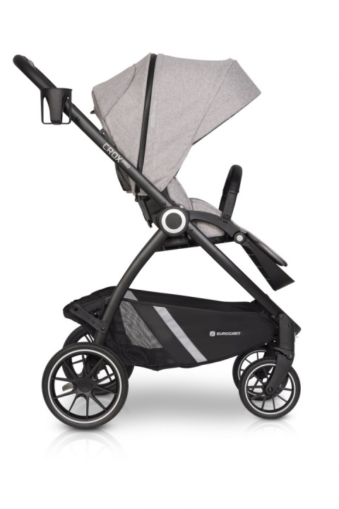 CROX PRO Euro-Cart 2w1 wózek wielofunkcyjny do 22 kg z miękką gondolą - Pearl