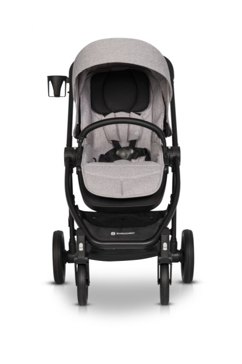 CROX PRO Euro-Cart 2w1 wózek wielofunkcyjny do 22 kg z miękką gondolą - Pearl