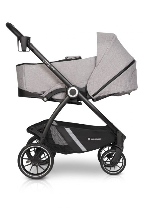 CROX PRO Euro-Cart 2w1 wózek wielofunkcyjny do 22 kg z miękką gondolą - Pearl