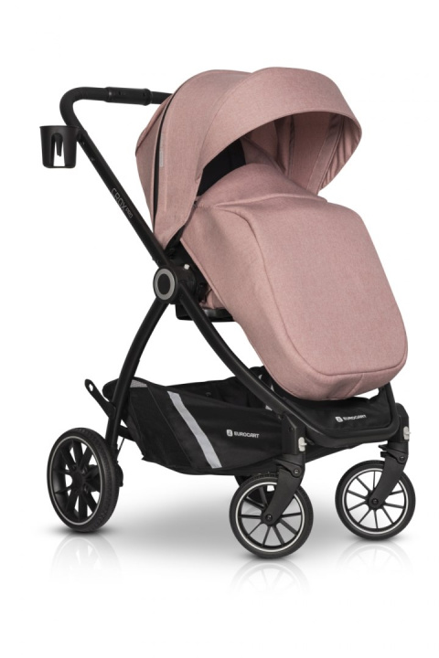 CROX PRO Euro-Cart 2w1 wózek wielofunkcyjny do 22 kg z miękką gondolą - Rose
