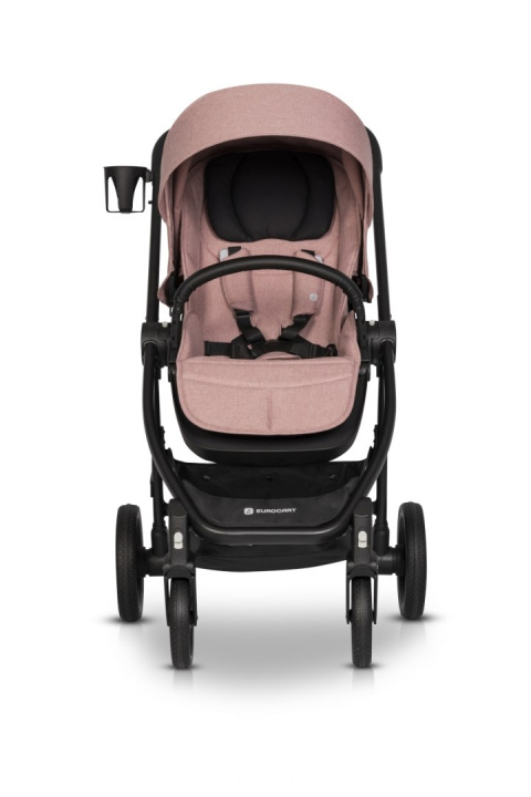 CROX PRO Euro-Cart 2w1 wózek wielofunkcyjny do 22 kg z miękką gondolą - Rose