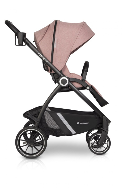 CROX PRO Euro-Cart 2w1 wózek wielofunkcyjny do 22 kg z miękką gondolą - Rose