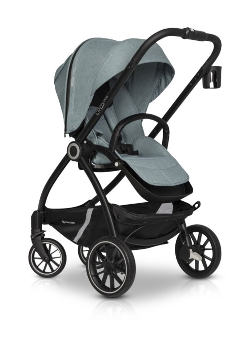 CROX PRO Euro-Cart wózek spacerowy z przekładanym siedziskiem do 22 kg - Mineral