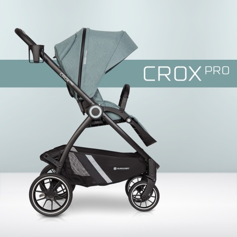 CROX PRO Euro-Cart wózek spacerowy z przekładanym siedziskiem do 22 kg - Mineral