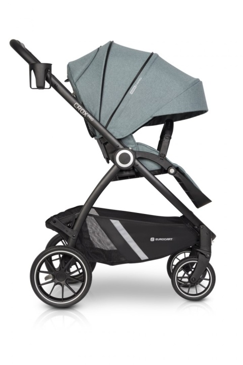 CROX PRO Euro-Cart wózek spacerowy z przekładanym siedziskiem do 22 kg - Mineral