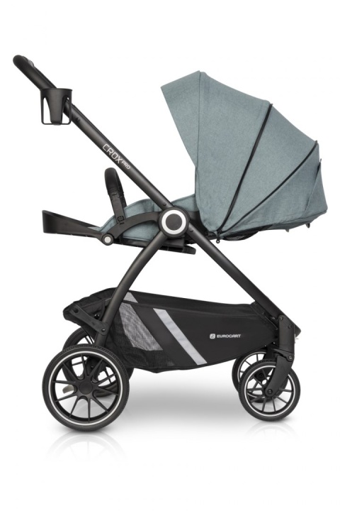 CROX PRO Euro-Cart wózek spacerowy z przekładanym siedziskiem do 22 kg - Mineral