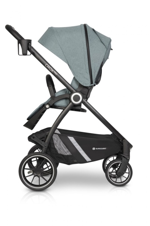 CROX PRO Euro-Cart wózek spacerowy z przekładanym siedziskiem do 22 kg - Mineral