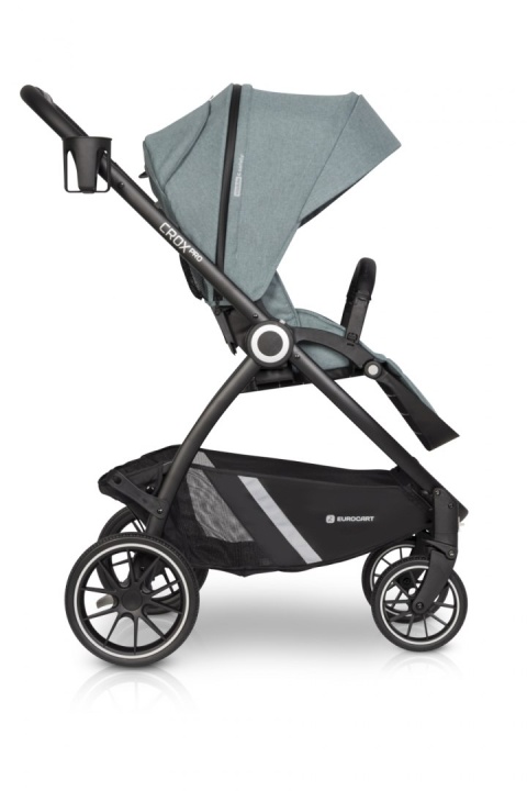 CROX PRO Euro-Cart wózek spacerowy z przekładanym siedziskiem do 22 kg - Mineral