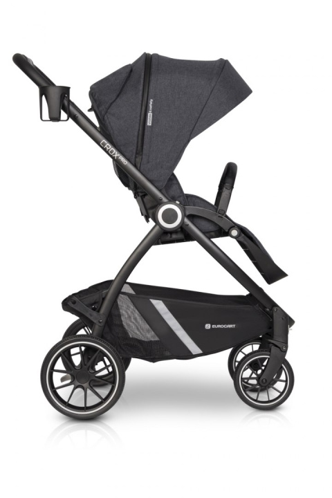 CROX PRO Euro-Cart wózek spacerowy z przekładanym siedziskiem do 22 kg - Rose