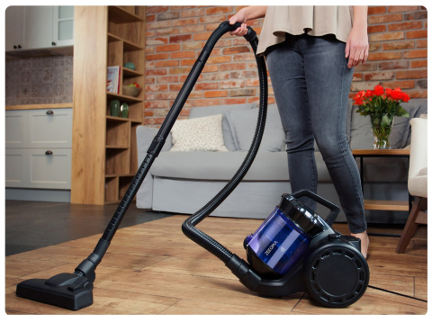 ZEEGMA ZONDER BASE Odkurzacz bezworkowy z turboszczotką