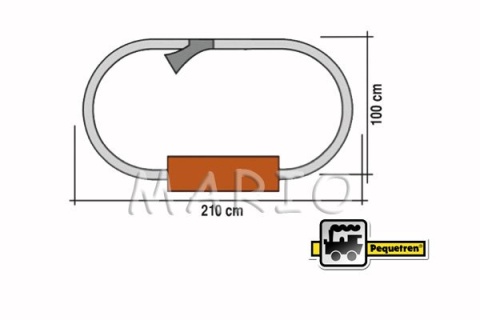HISZPAŃSKA KOLEJKA ELEKTRYCZNA PEQUETREN 700