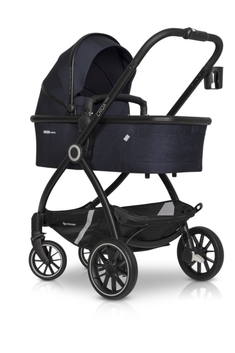 CROX PRO Euro-Cart 2w1 wózek wielofunkcyjny z twardą gondolą do 22 kg - Cosmic Blue