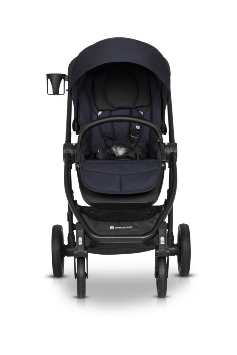 CROX PRO Euro-Cart 2w1 wózek wielofunkcyjny z twardą gondolą do 22 kg - Cosmic Blue