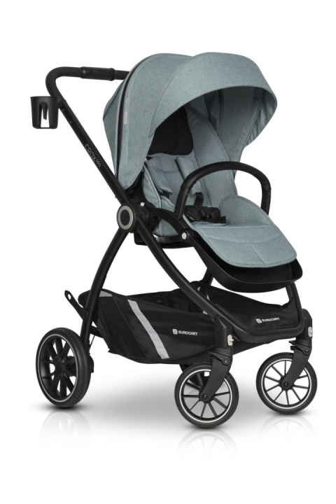 CROX PRO Euro-Cart 2w1 wózek wielofunkcyjny z twardą gondolą do 22 kg - Mineral