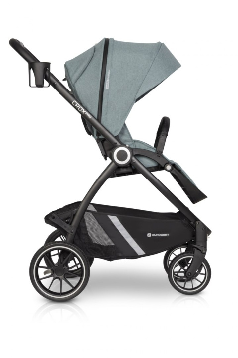 CROX PRO Euro-Cart 2w1 wózek wielofunkcyjny z twardą gondolą do 22 kg - Mineral