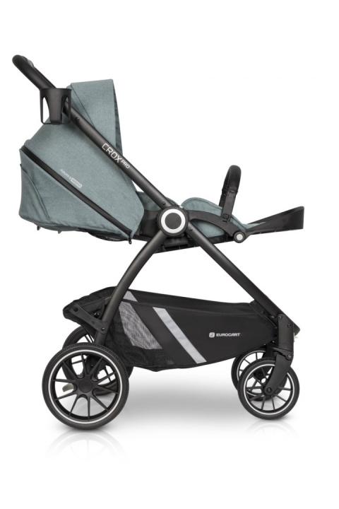 CROX PRO Euro-Cart 2w1 wózek wielofunkcyjny z twardą gondolą do 22 kg - Mineral