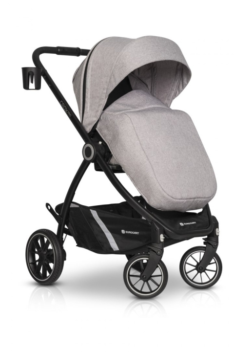 CROX PRO Euro-Cart 2w1 wózek wielofunkcyjny z twardą gondolą do 22 kg - Pearl